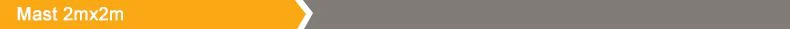 Mast 2mx2m