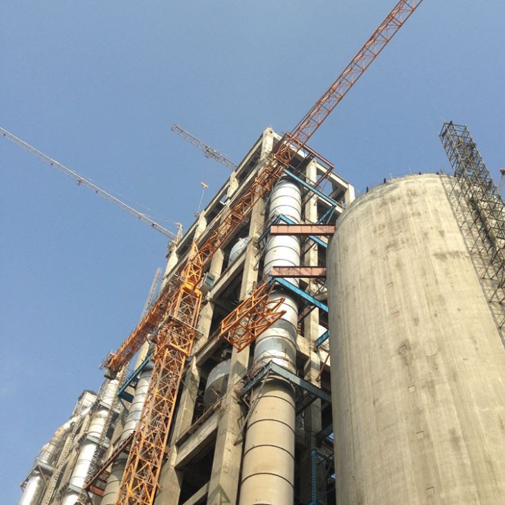 20t or 25t Traveling Hammerhead Tower Crane
