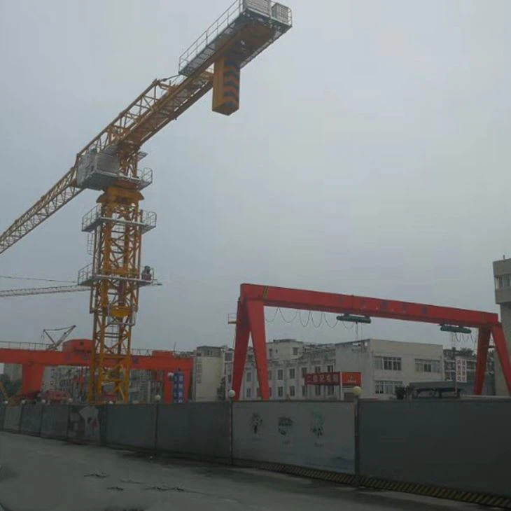 8 Tons Flat Top Tower Crane