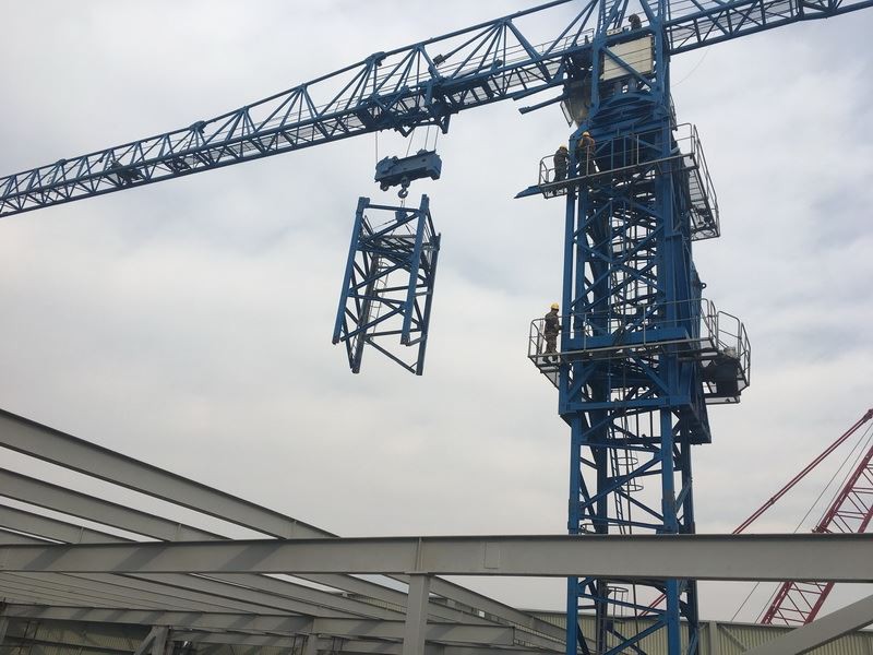 Flow chart of safe dismantling of tower crane