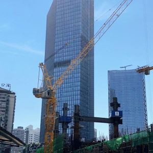 Traveling Luffing Tower Crane